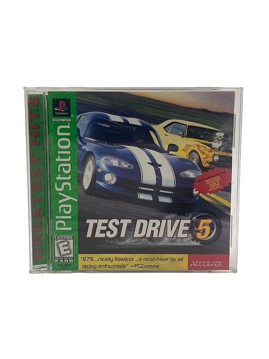 Jogo Mídia Física PS1 - Test Drive 5