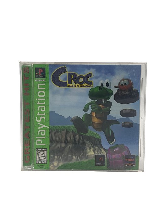 Jogo Mídia Física PS1 - Croc Legend of the Gobbos