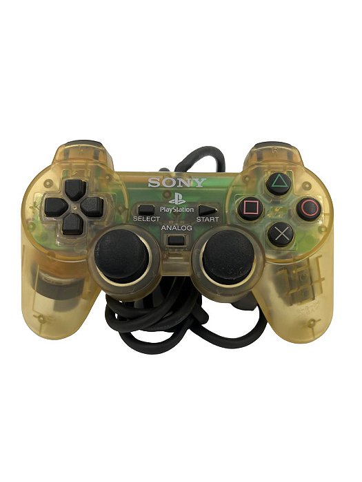 Controle Dualshock PS1 Translúcido