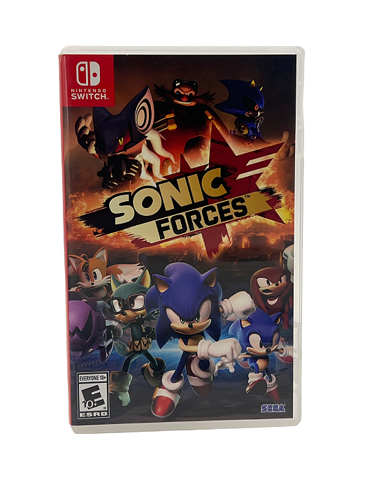 Jogo Mídia Física Nintendo Switch - Sonic Forces