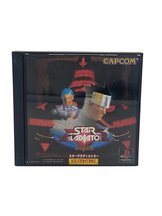 Jogo Mídia Física PS1 - Star Gladiator Japones