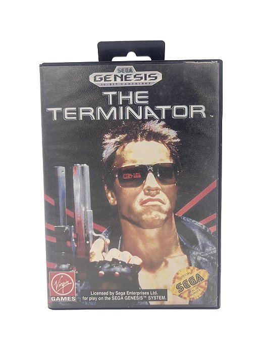 Jogo Mídia Física Mega Drive - The Terminator