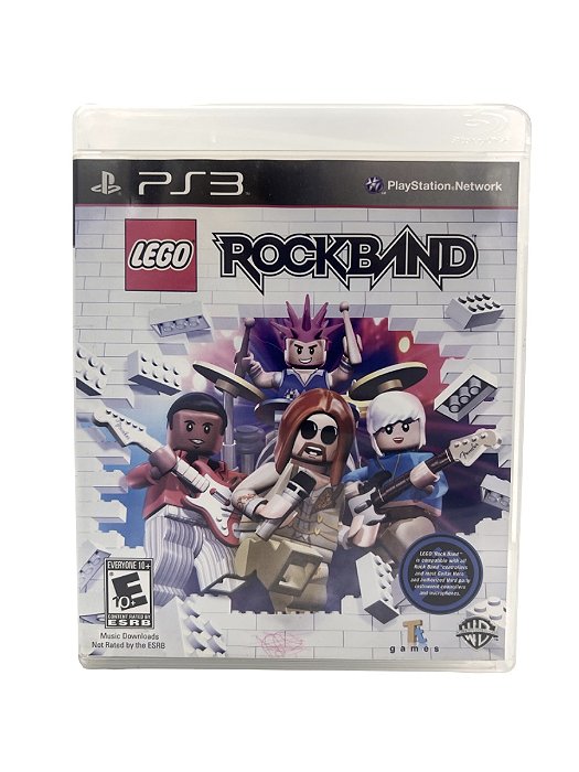 Jogo Mídia Física PS3 - Lego RockBand