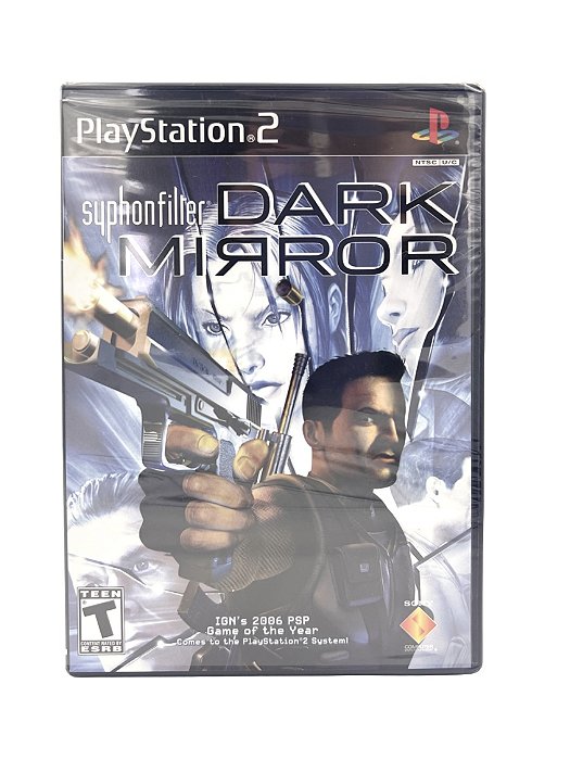 Jogo Mídia Física PS2 - Syphon Filter Dark Mirror