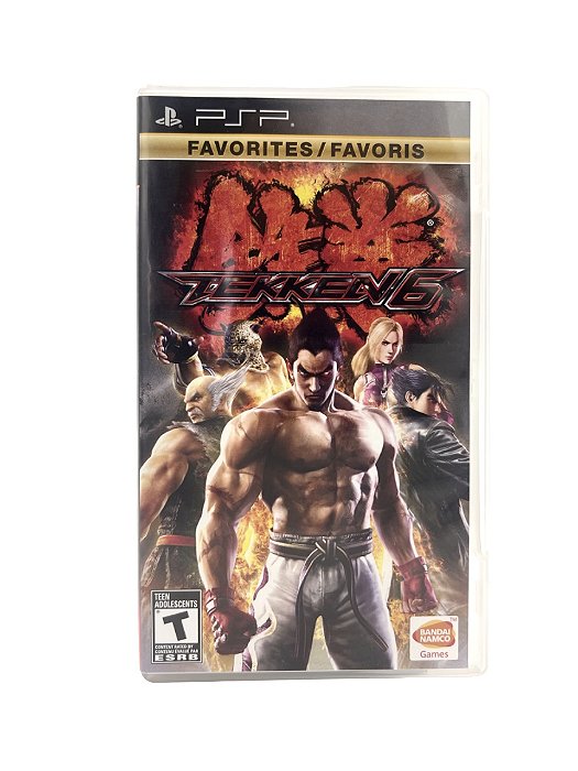 Jogo Mídia Física PSP - Tekken 6