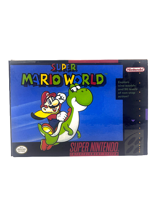 Jogo Super Nintendo - Super Mario World