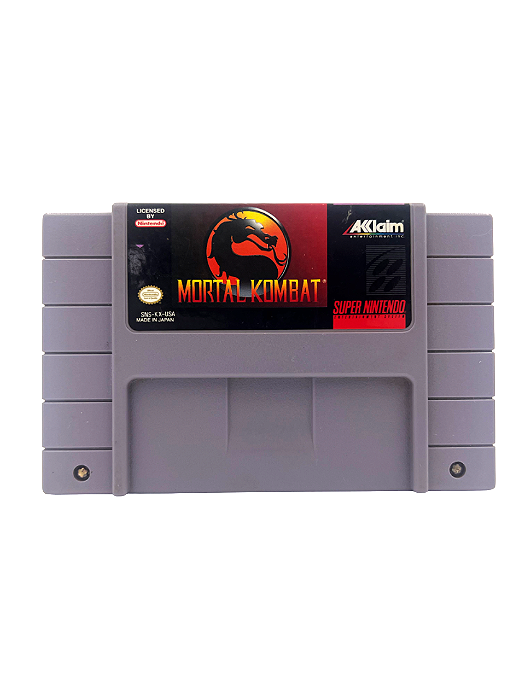 Jogo Super Nintendo - Mortal Kombat Loose