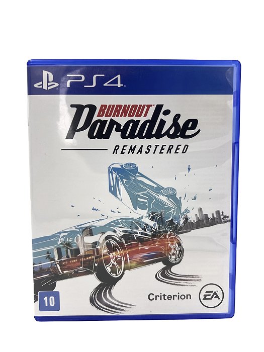 Jogo Mídia Física PS4 Burnout Paradise