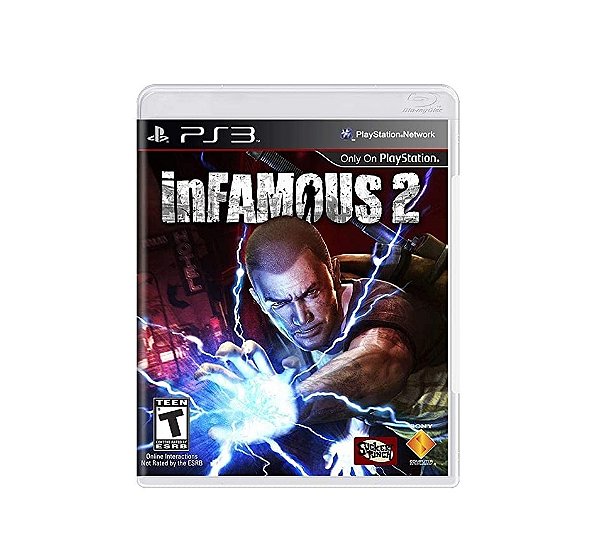 Jogo Mídia Física PS3  - Infamous 2