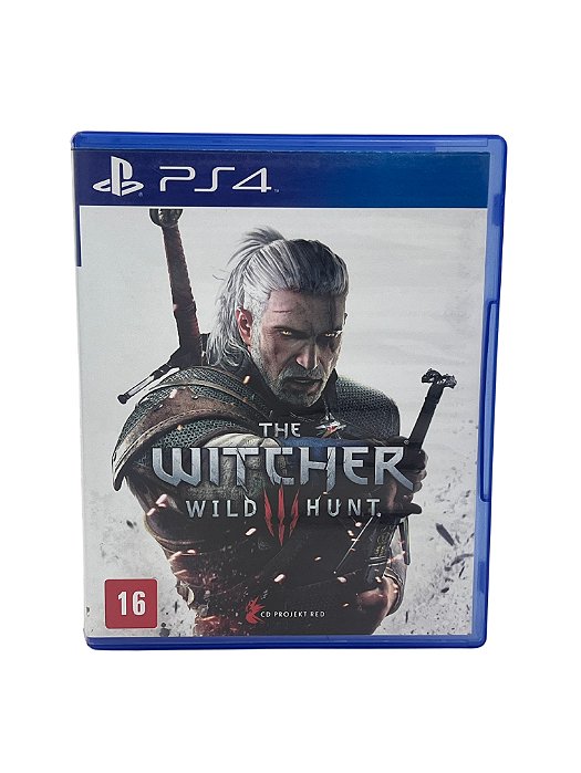Jogo Mídia Física PS4 The Witcher 3: Wild Hunter