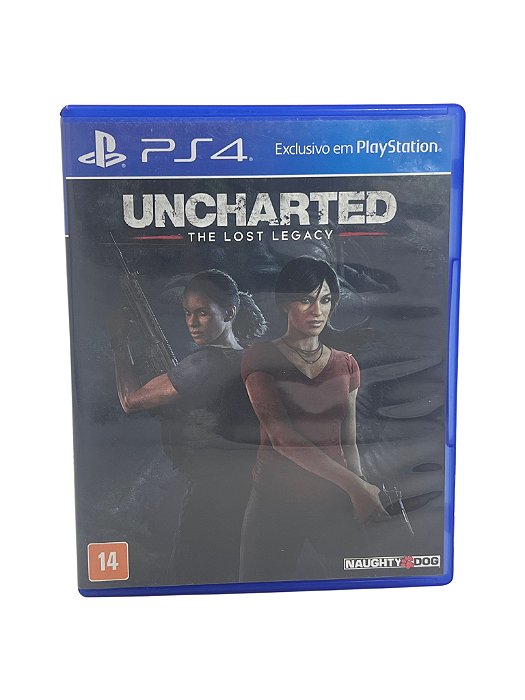 Jogo Mídia Física PS4 - Uncharted: The Lost Legacy
