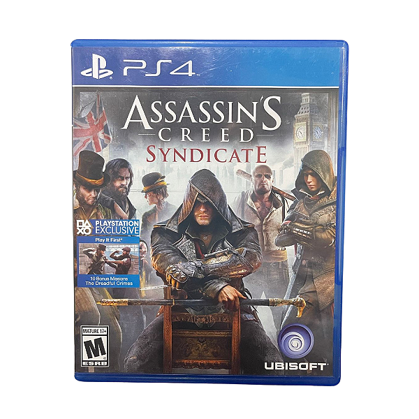 Jogo Mídia Física PS4 Assassins Creed Syndicate