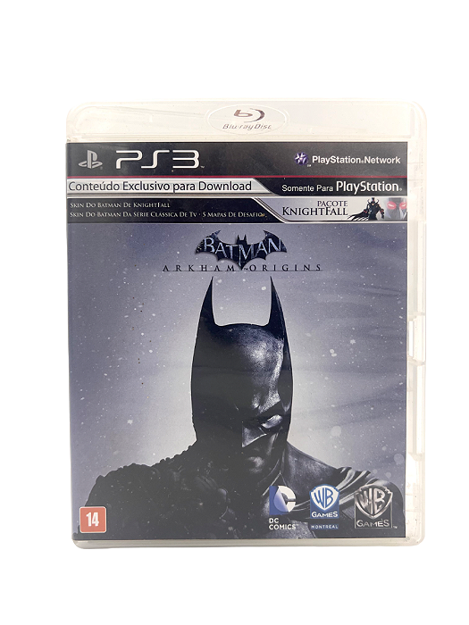 Jogo Mídia Física PS3 - Batman Arkham Origins