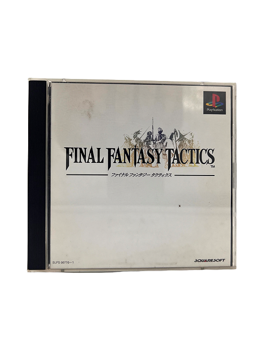 Jogo Mídia Física PS1 - Final Fantasy Tactics Japones