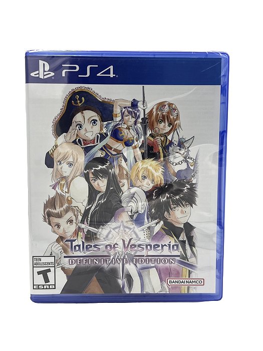 Jogo Mídia Física PS4 Tales of Veperia Definitive Edition