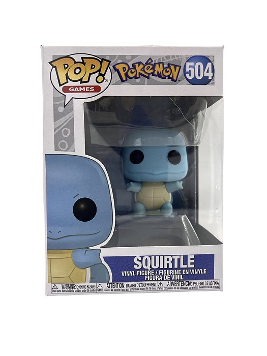 Funko Pop Pokemon Squirtle #504