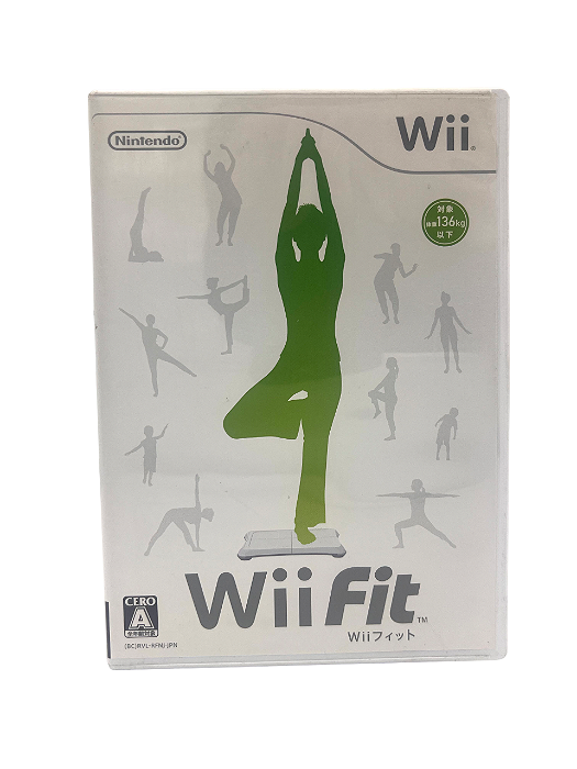 Jogo Mídia Física Wii - Wii Fit Japones