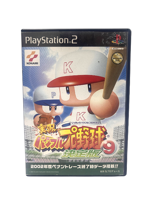 Jogo Mídia Física PS2 - Jikkyu Powerful Pro Yakyu 9 Japones
