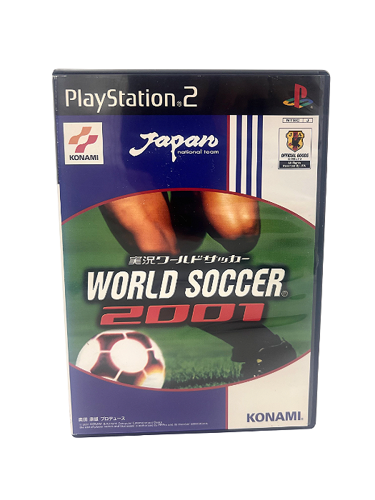 Jogo Mídia Física PS2 - Jikkyou World Soccer 2001 Japones