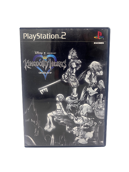 Jogo Mídia Física PS2 - Kingdom Hearts Japones