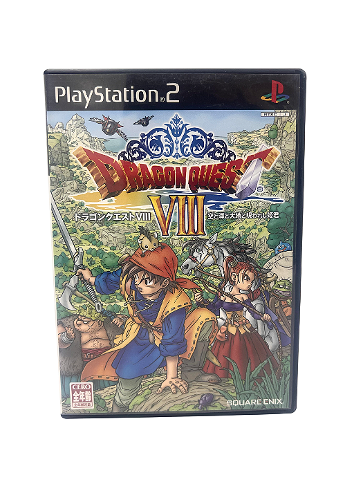 Jogo Mídia Física PS2 - Dragon Quest VIII Japones