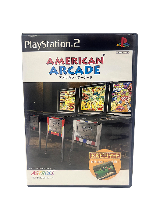 Jogo Mídia Física PS2 - American Arcade Japones