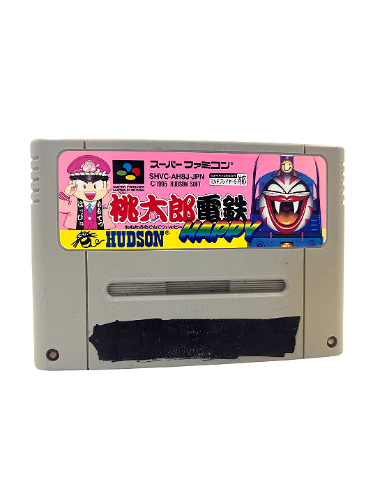 Jogo Super Famicom - Momotarou Dentetsu Happy loose JP