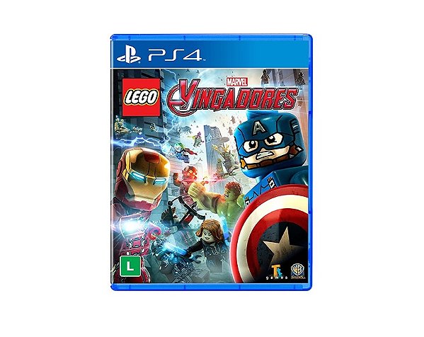 Jogo Mídia Física PS4 - Lego Avengers