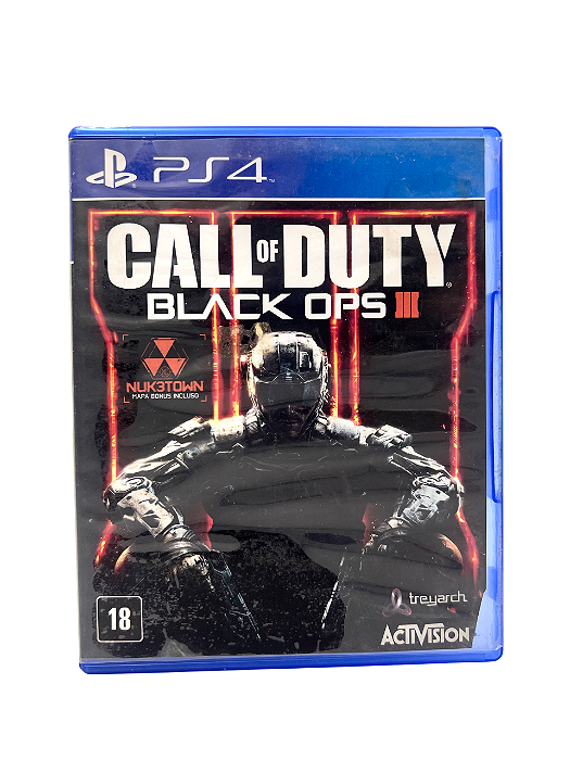 Jogo Mídia Física PS4 Call Of Duty Black ops 3