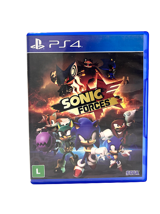 Jogo Mídia Física PS4 Sonic Forces