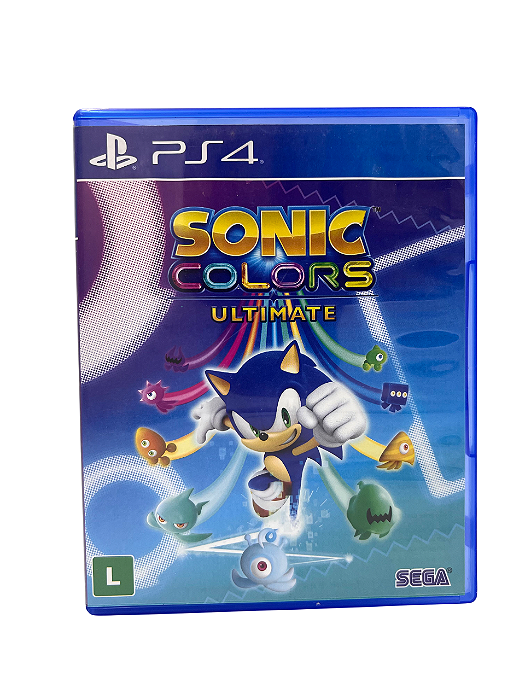 Jogo Mídia Física PS4 Sonic Colors Ultimate