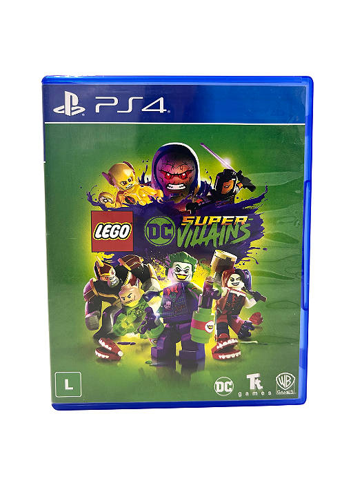 Jogo Mídia Física PS4 Lego DC Super Villains