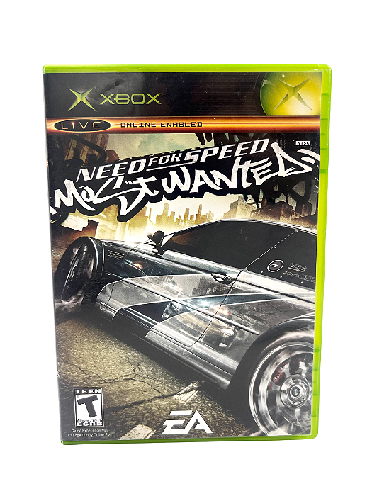 Jogo Mídia Física Xbox Classico - Need For Speed Most Wanted