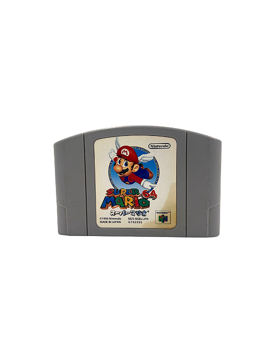 Jogo Mídia Física N64 - Super Mario 64 JP Loose