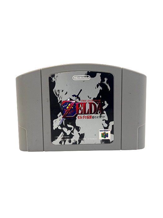 Jogo Mídia Física N64 - Zelda Ocarina of Time JP Loose