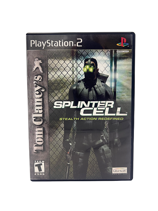 Jogo Mídia Física PS2 - Splinter Cell Stealth Action Redefin