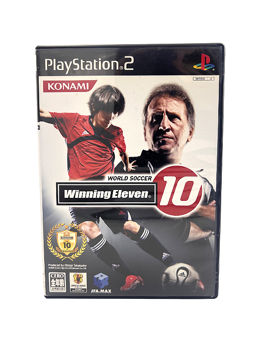 Jogo Mídia Física PS2 - Winning Eleven 10 Japones