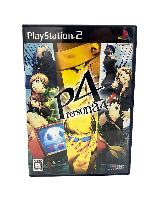Jogo Mídia Física PS2 - Persona 4 Japones
