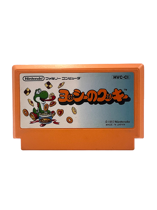 Jogo Mídia Física Famicom - Yoshi cookies loose Japones