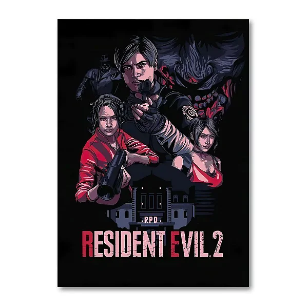 Quadro Decorativo Resident Evil