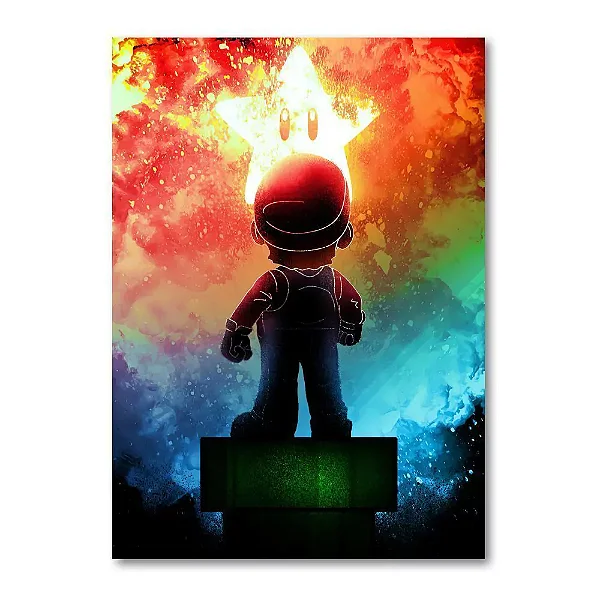 Quadro Decorativo Mario
