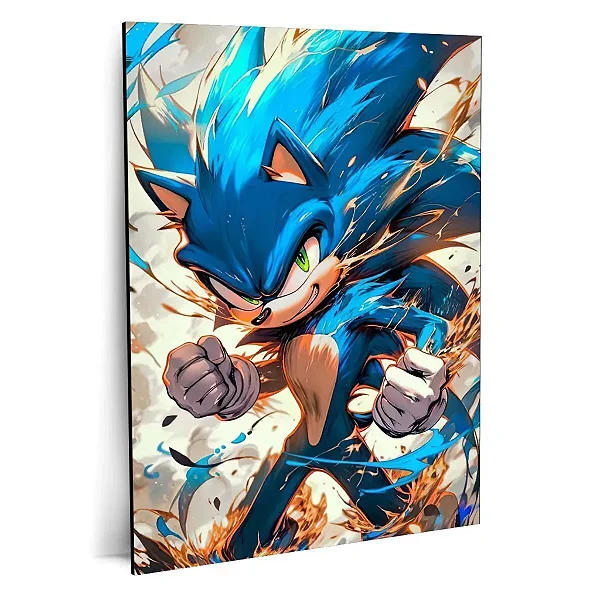 Quadro Decorativo Sonic