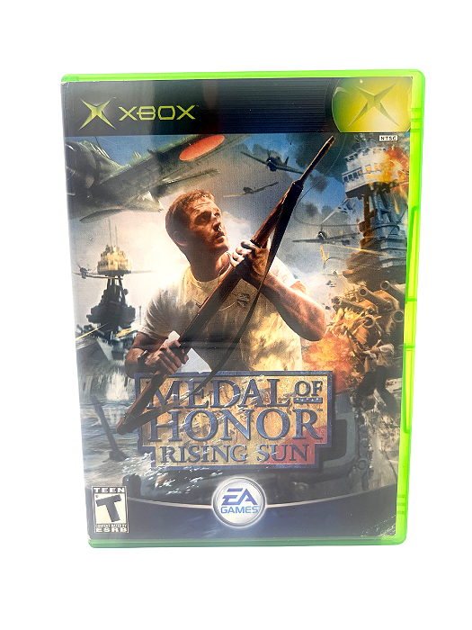 Jogo Mídia Física Xbox Classico - Medal Of Honor Rising Sun