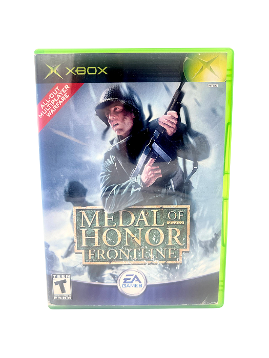Jogo Mídia Física Xbox Classico - Medal Of Honor Frontline