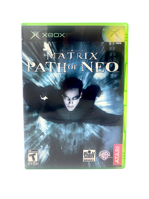 Jogo Mídia Física Xbox Classico - Matrix Path of neo