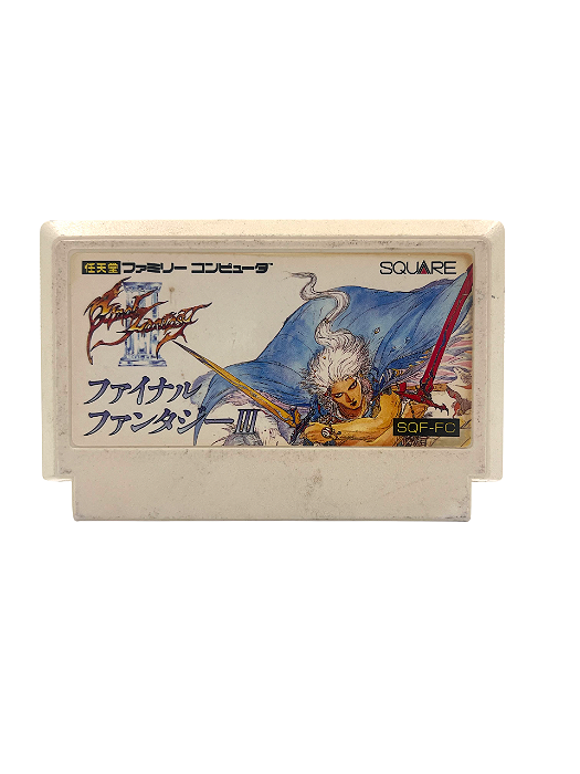 Jogo Mídia Física Famicom - Final Fantasy 3 loose Japones