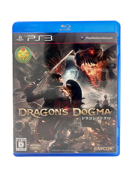 Jogo Mídia Física PS3  - Dragons Dogma Japones