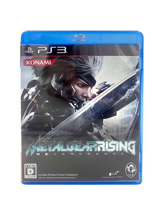 Jogo Mídia Física PS3  - Metal Gear Rising Japones