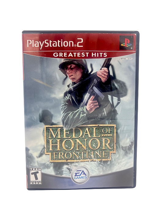 Jogo Mídia Física PS2 - Medal of Honor Frontline