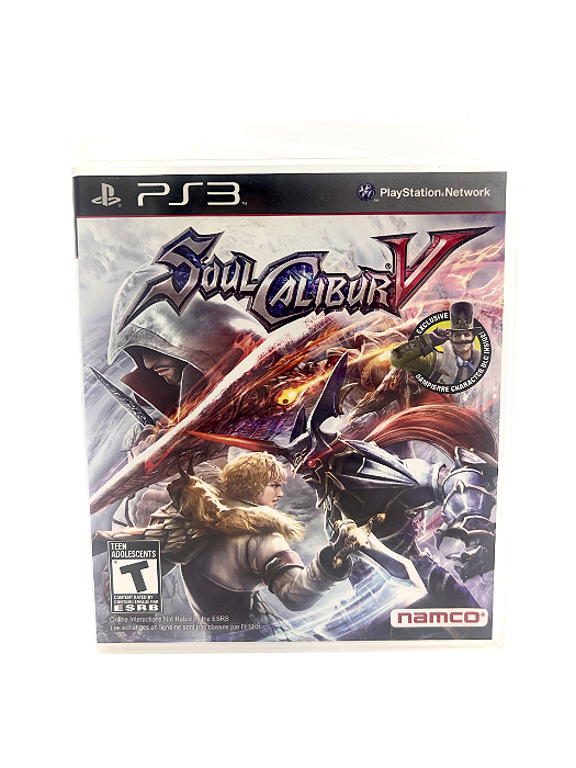 Jogo Mídia Física PS3 - Soul Calibur V